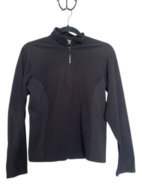 The North Face Black Half-Zip Fleece Pullover